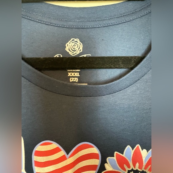 Peace love freedom tank top 22 3XL - Picture 3 of 4